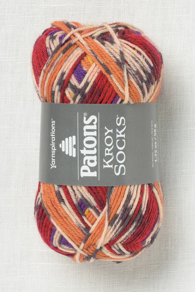 Patons Kroy Socks Sunset Stripes