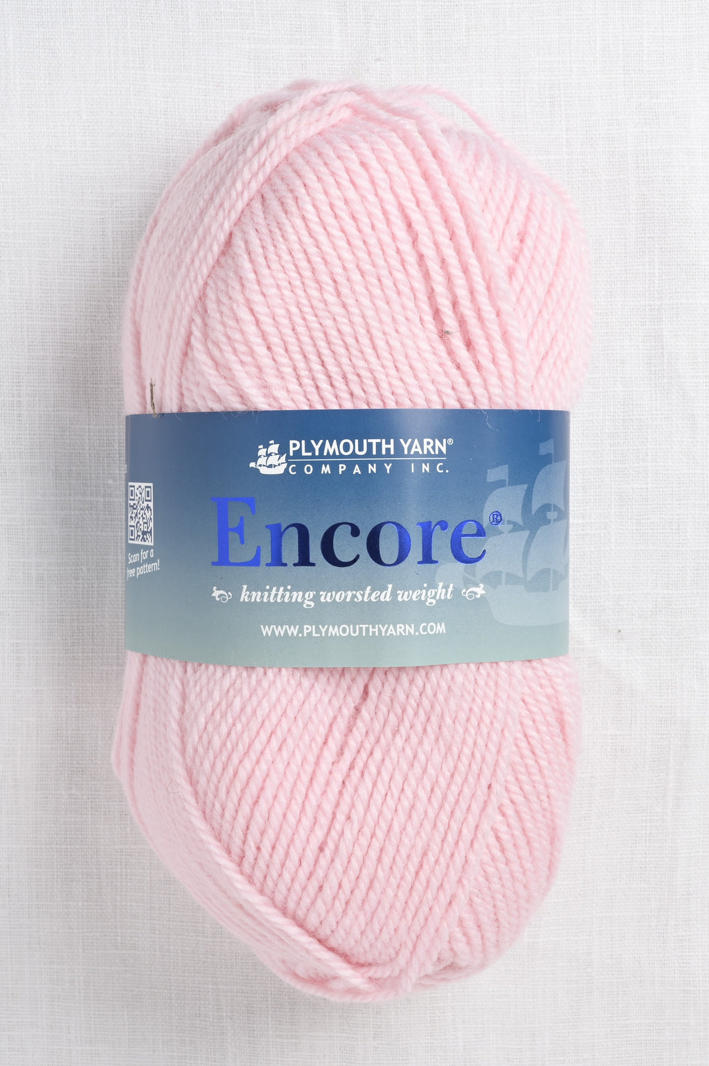 Plymouth Encore Worsted 29 Baby Pink