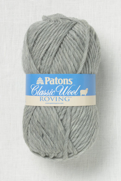 Patons Classic Wool Roving Grey