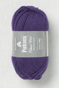Patons Classic Wool Worsted Purple Night