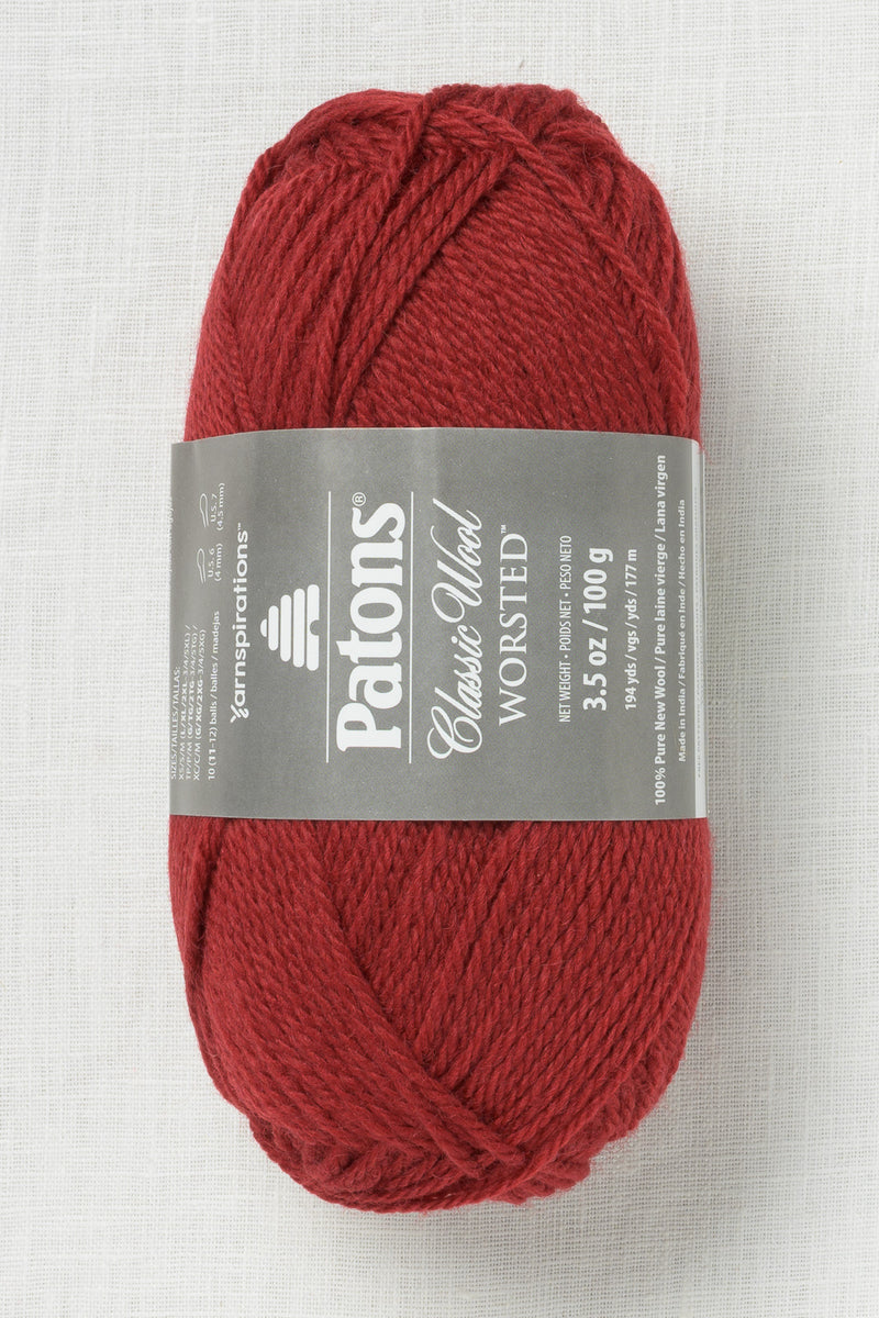 Patons Classic Wool Worsted Claret