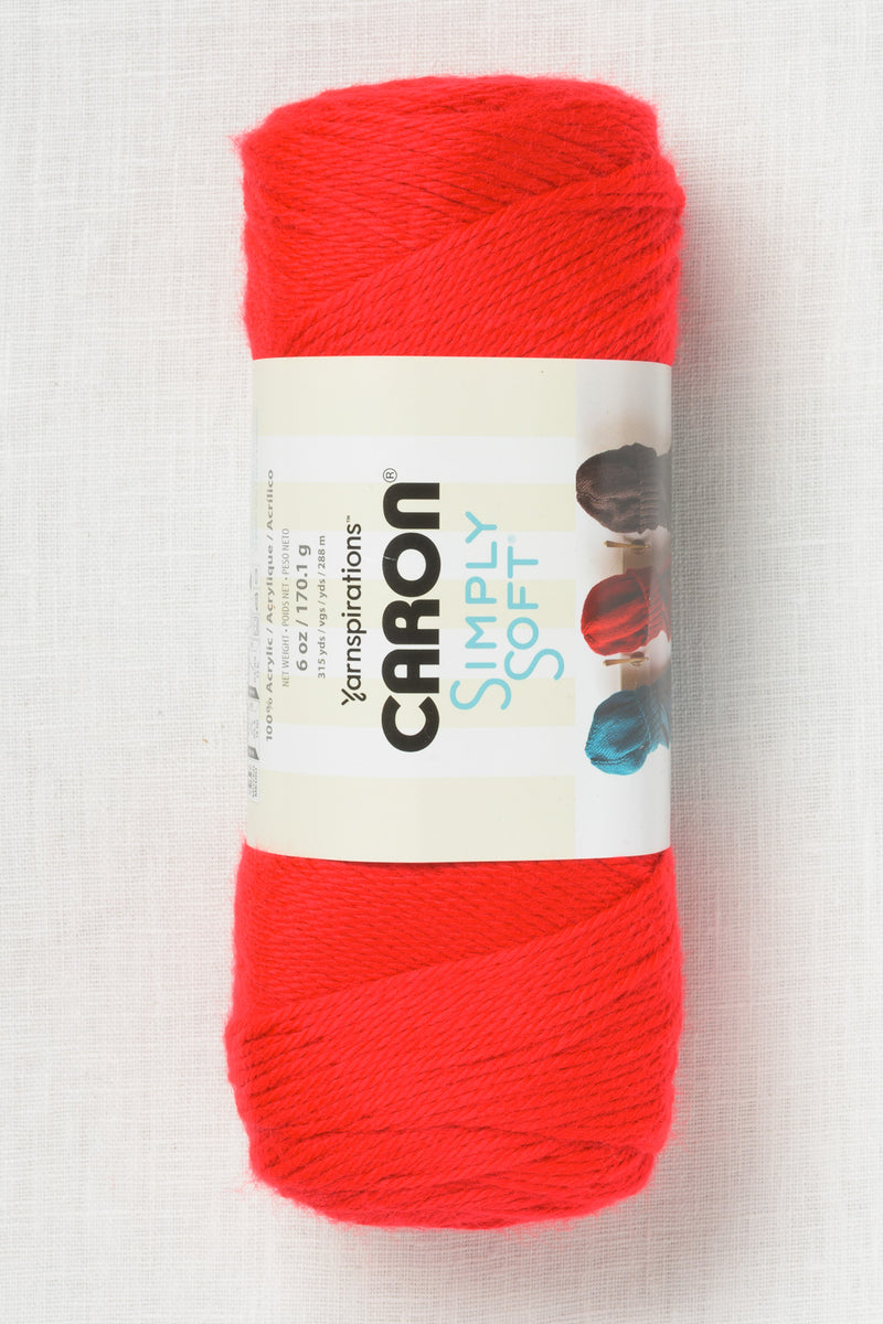 Caron Simply Soft Red