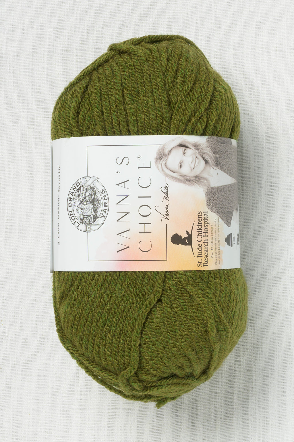 Lion Brand Vanna's Choice 174C Olive