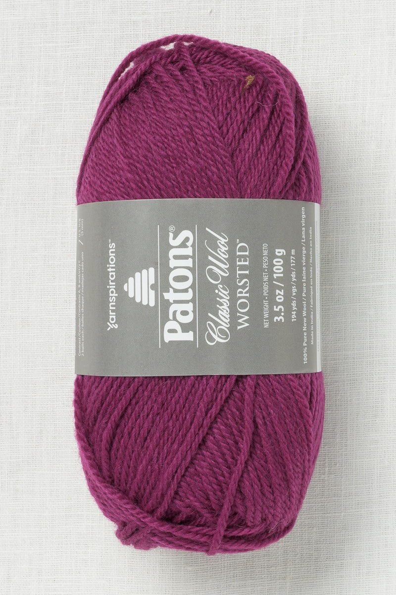 Patons Classic Wool Worsted Amaranth