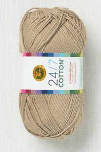 Lion Brand 24/7 Cotton 122D Taupe