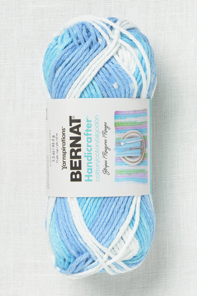 Bernat Handicrafter Cotton Prints and Ombres 42g Tie Dye Stripes