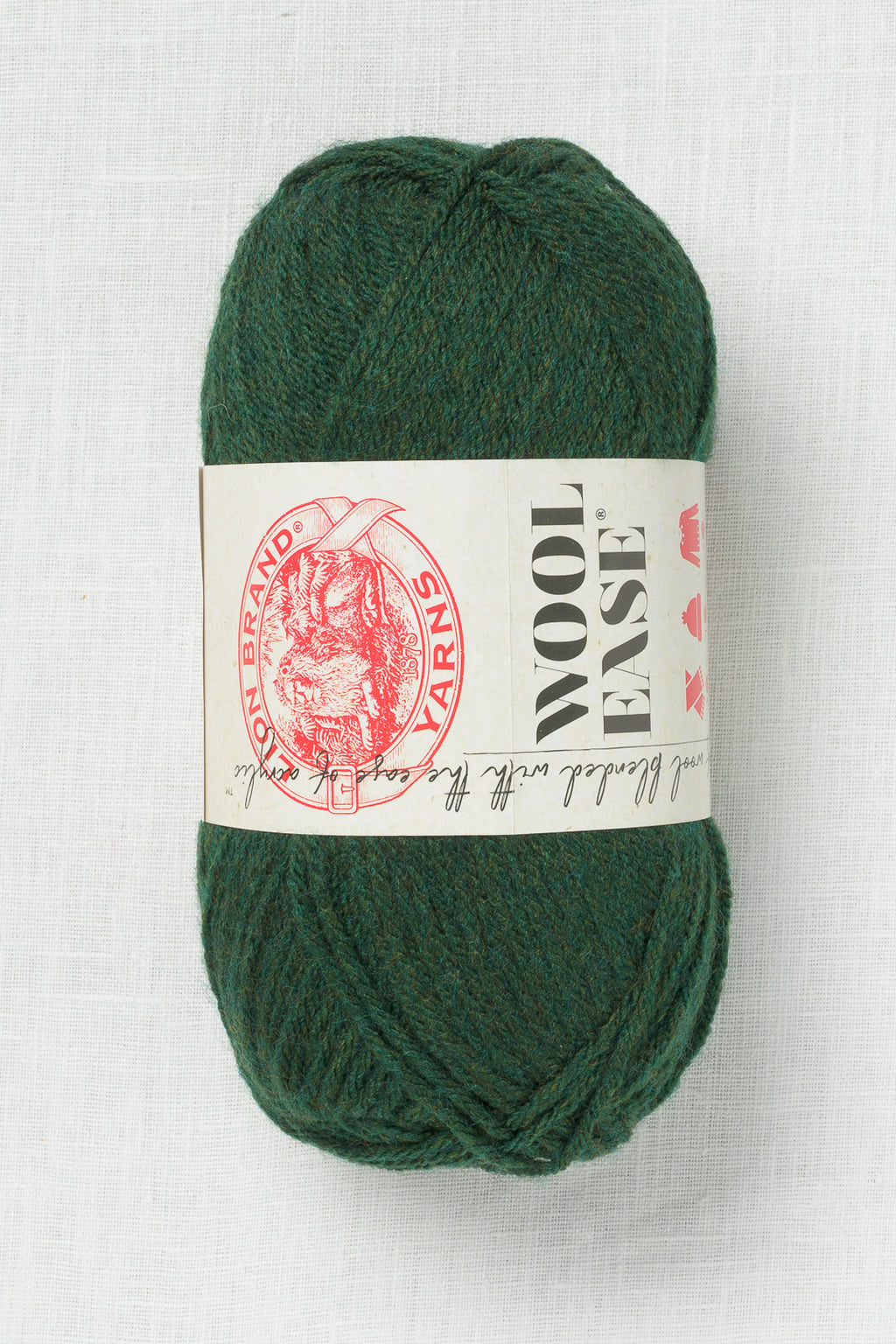 Lion Brand Wool Ease 180 Forest Green Heather