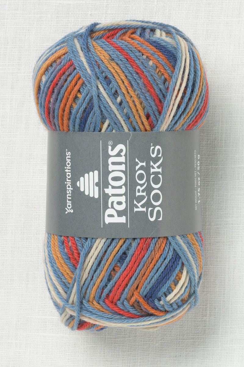 Patons Kroy Socks Seventies Stripes