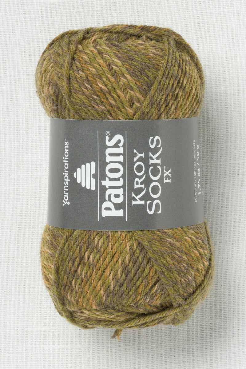 Patons Kroy Socks Mossy Colors