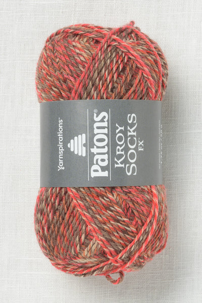 Patons Kroy Socks Copper Colors