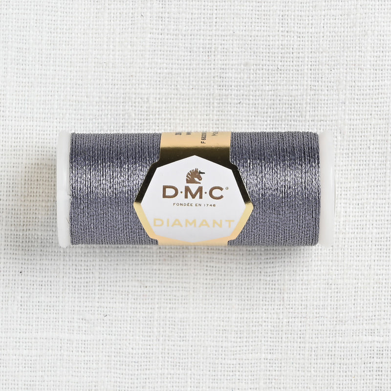 DMC Diamant Thread 317 Antique Silver