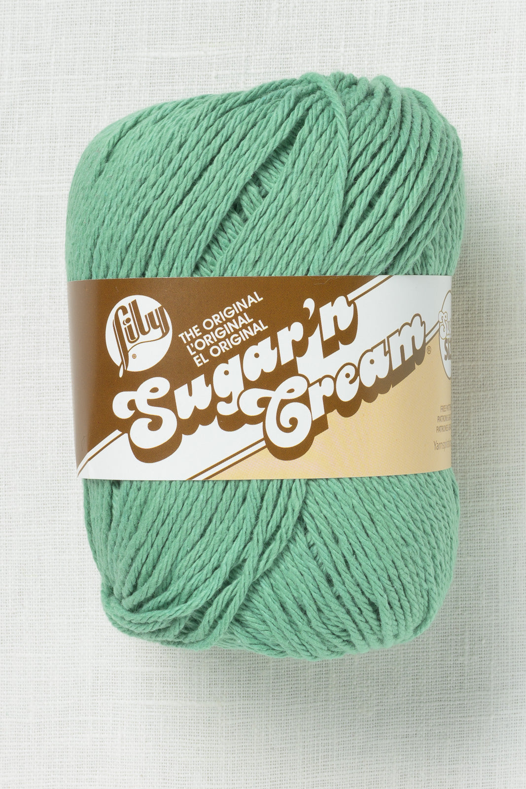 Lily Sugar'n Cream Super Size Yarn, Jade Mist