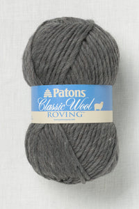 Patons Classic Wool Roving Dark Grey