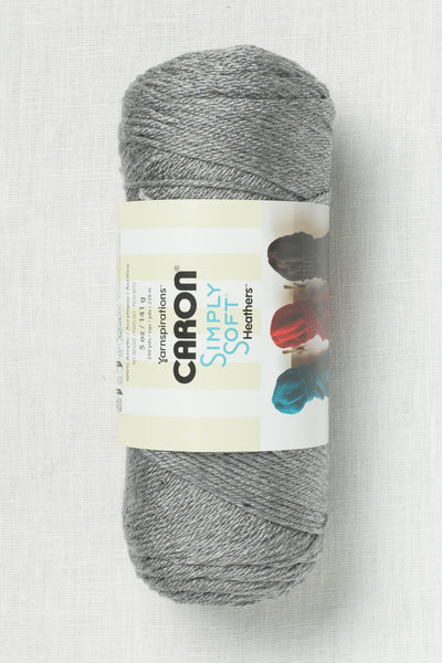 Caron Simply Soft Tweeds & Heathers Grey
