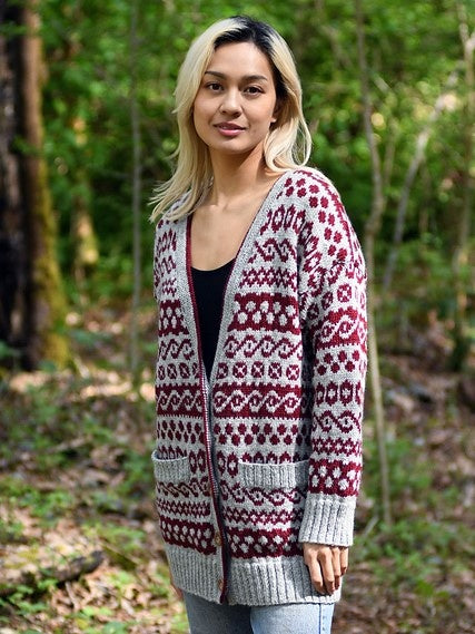 Colorwork Cardigan by Deborah Newton