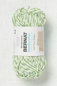 Bernat Handicrafter Cotton Prints and Ombres 42g Green Twist