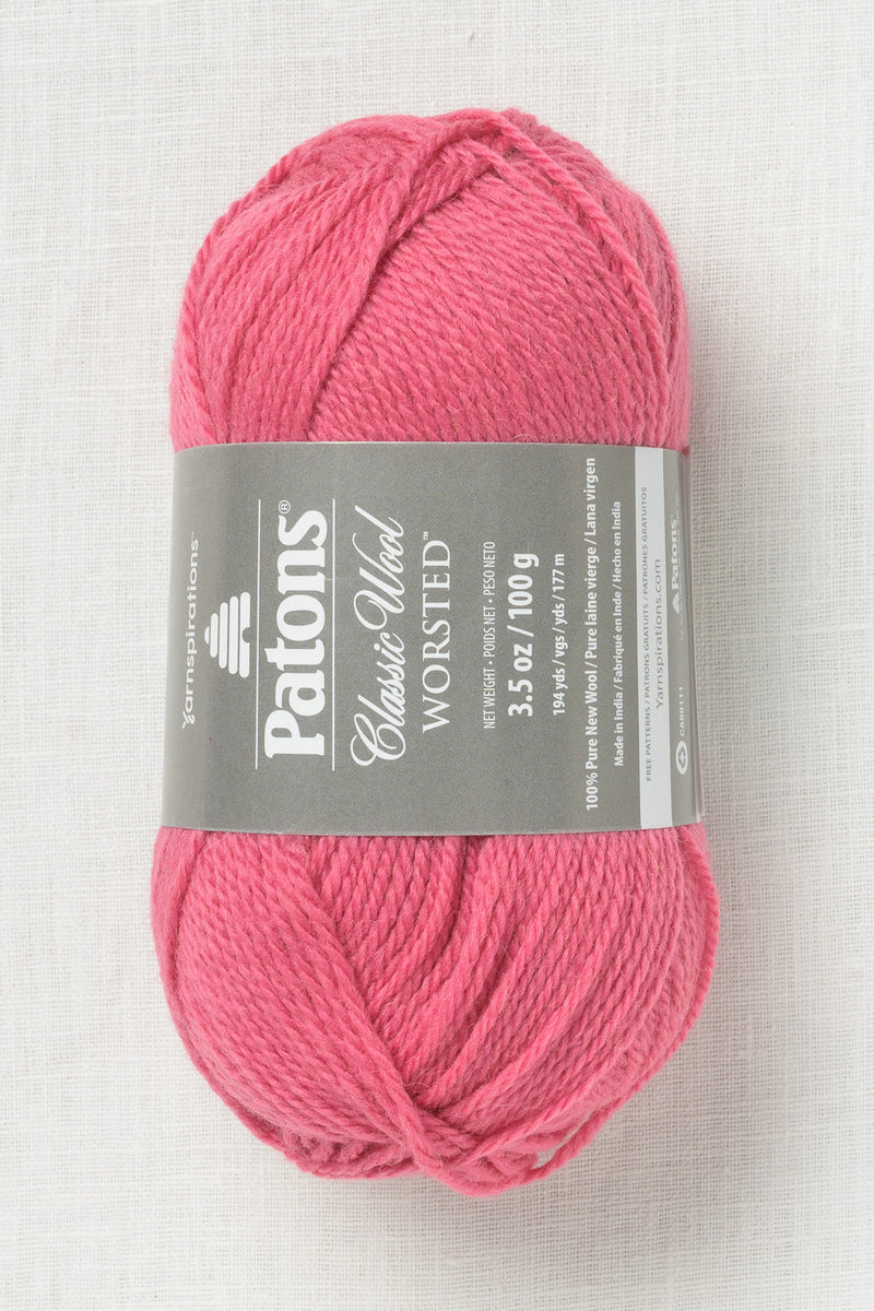 Patons Classic Wool Worsted Rose