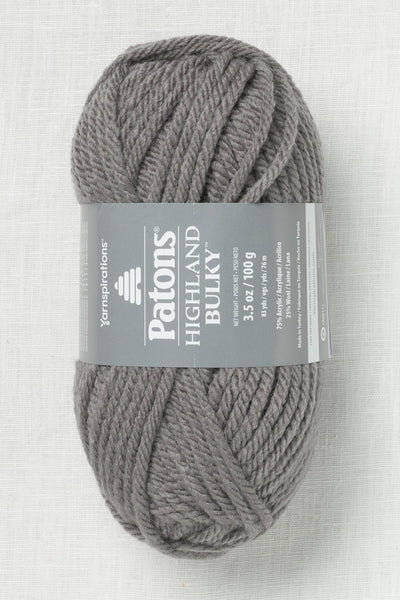 Patons Highland Bulky Oxford Gray
