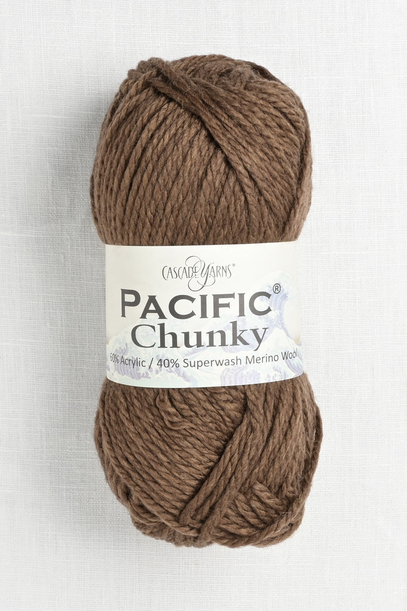 Cascade Pacific Chunky 194 Chocolate Heather