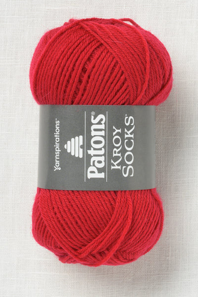 Patons Kroy Socks Red