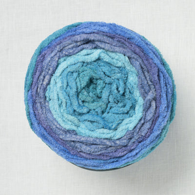 Bernat Blanket Ombre Shaded Blue Ombre