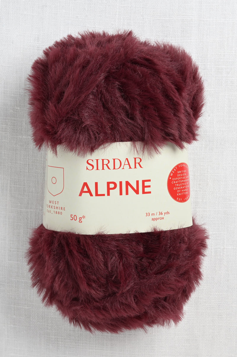 Sirdar Alpine 0405 Oxblood