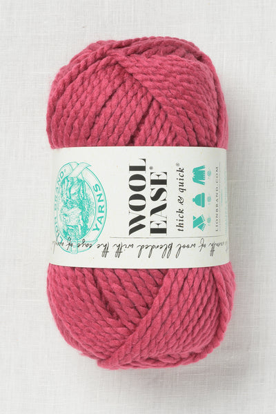 Lion Brand Wool Ease Thick & Quick 112 Raspberry (170g)