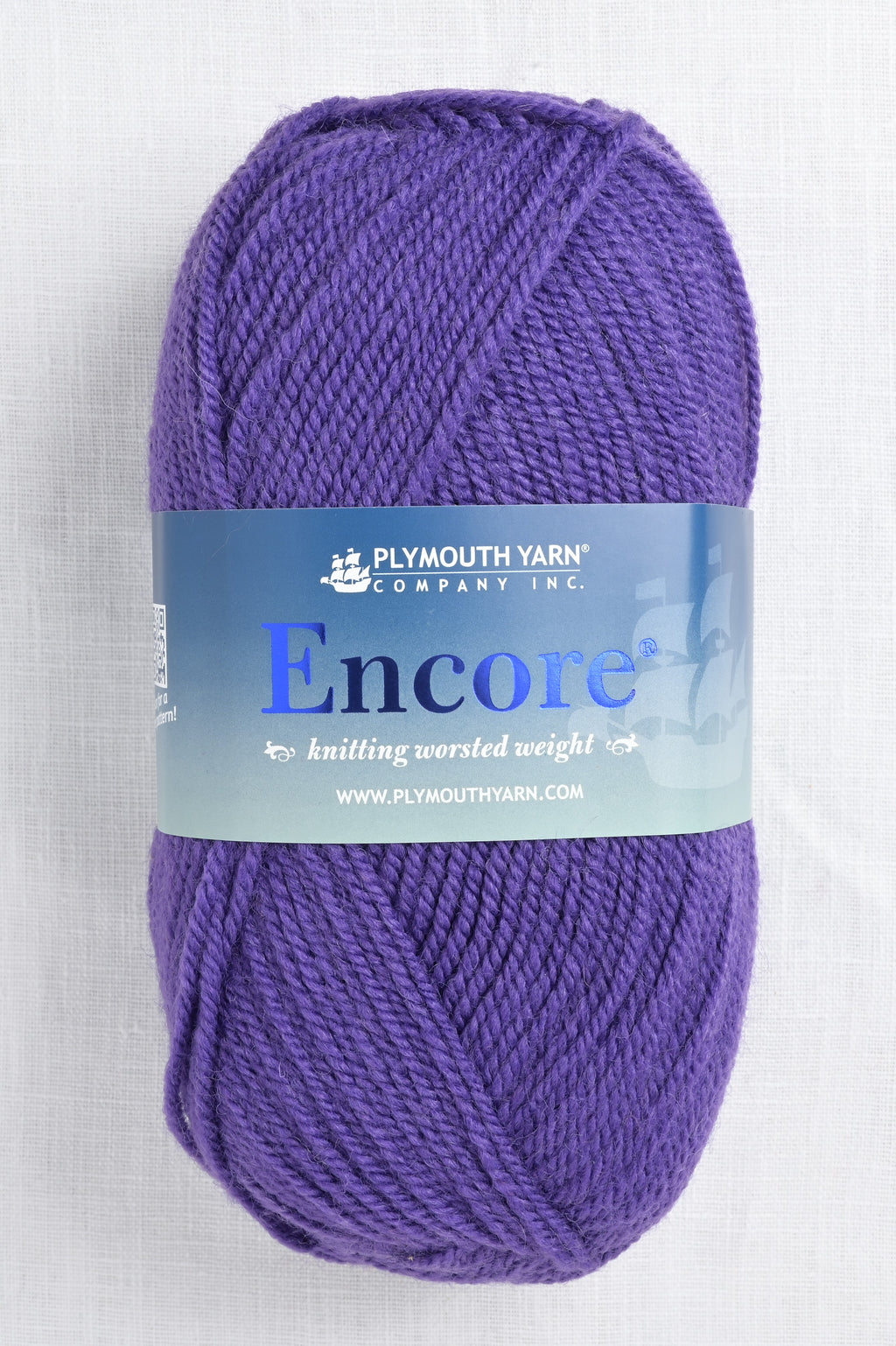 Plymouth Encore Worsted 1606 Purple Bell