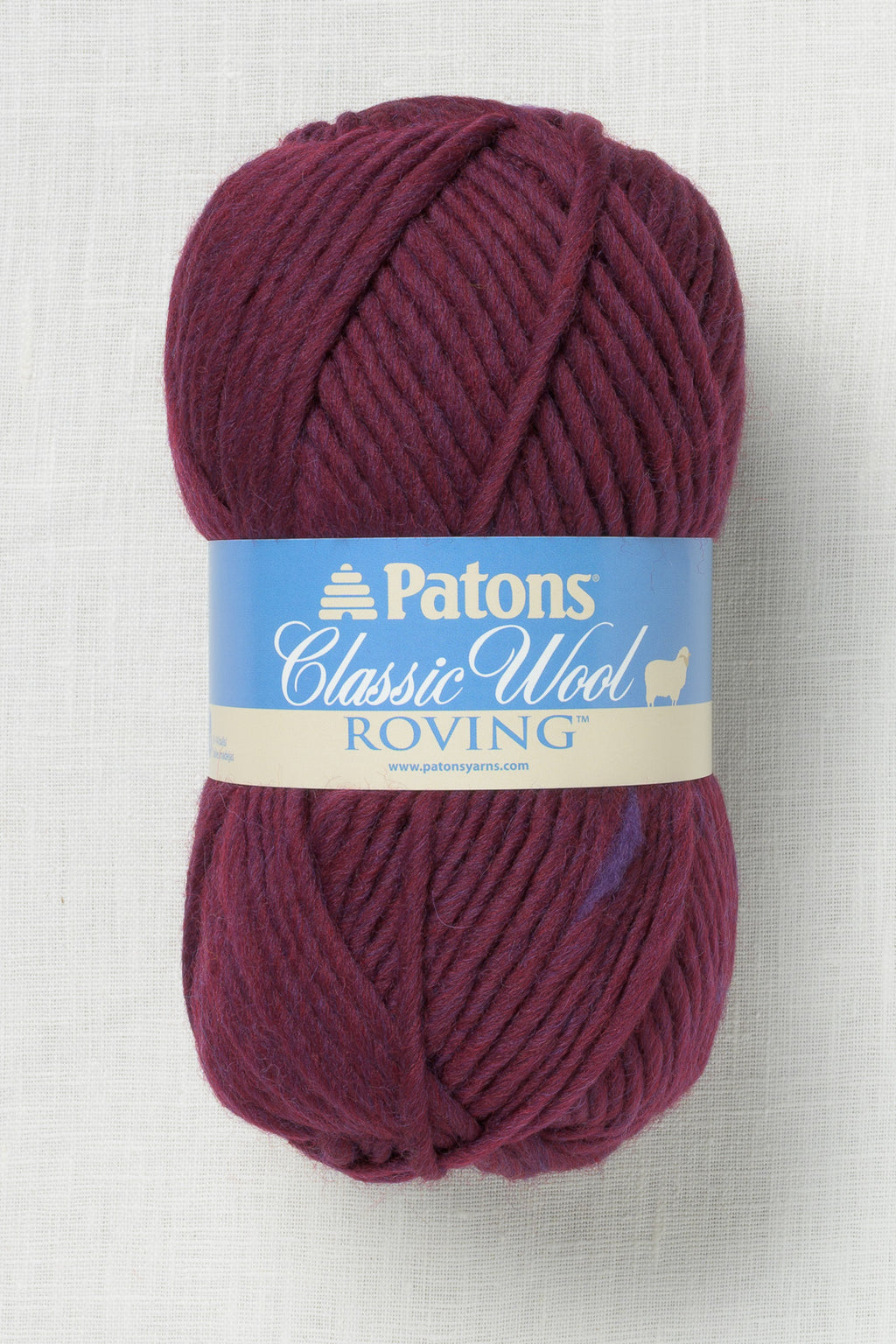 Patons Classic Wool Roving Plum