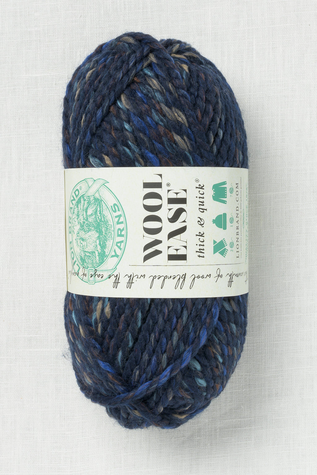 Lion Brand Wool Ease Thick & Quick 540B Night Shadow (140g)