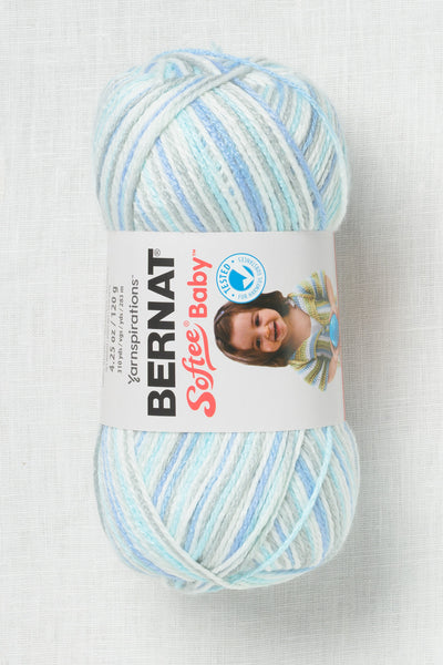 Bernat Softee Baby Ombre Blue Flannel