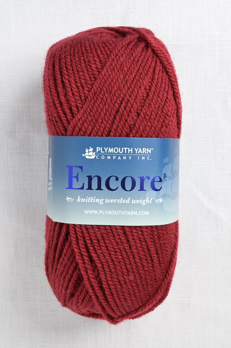 Plymouth Encore Worsted 212 Cinnabar