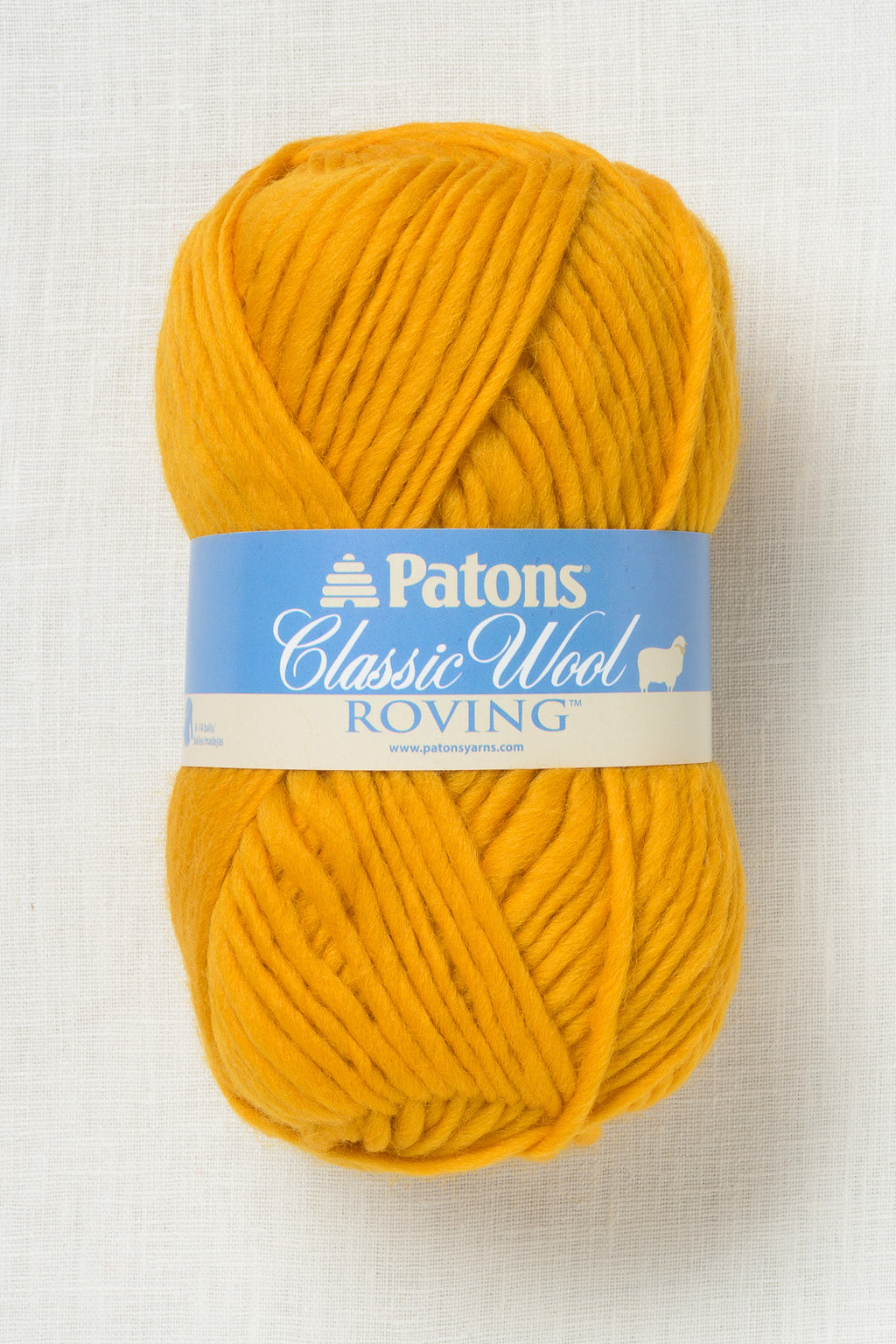 Patons Classic Wool Roving Yellow