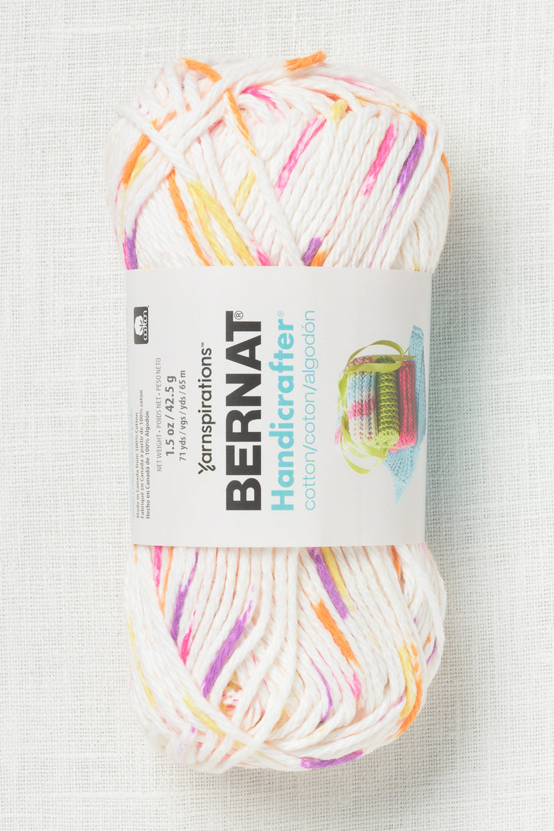 Bernat Handicrafter Cotton Prints and Ombres 42g Floral