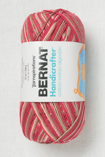 Bernat Handicrafter Cotton Prints and Ombres 340g Damask