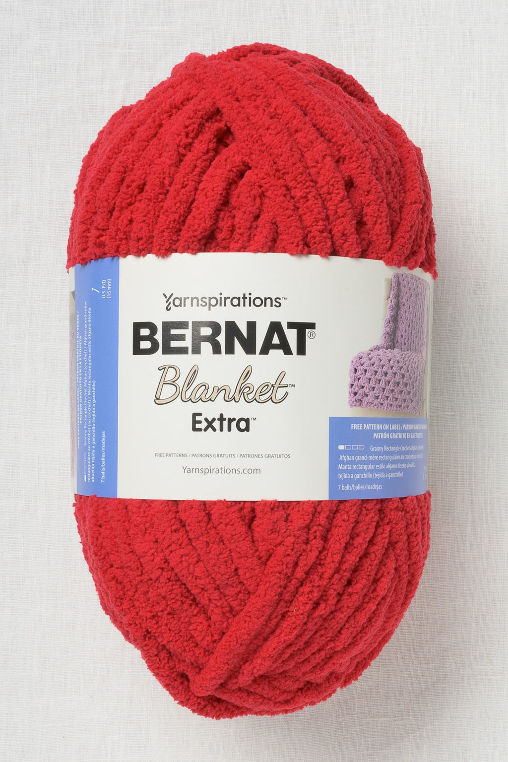 Bernat Blanket Extra Crimson