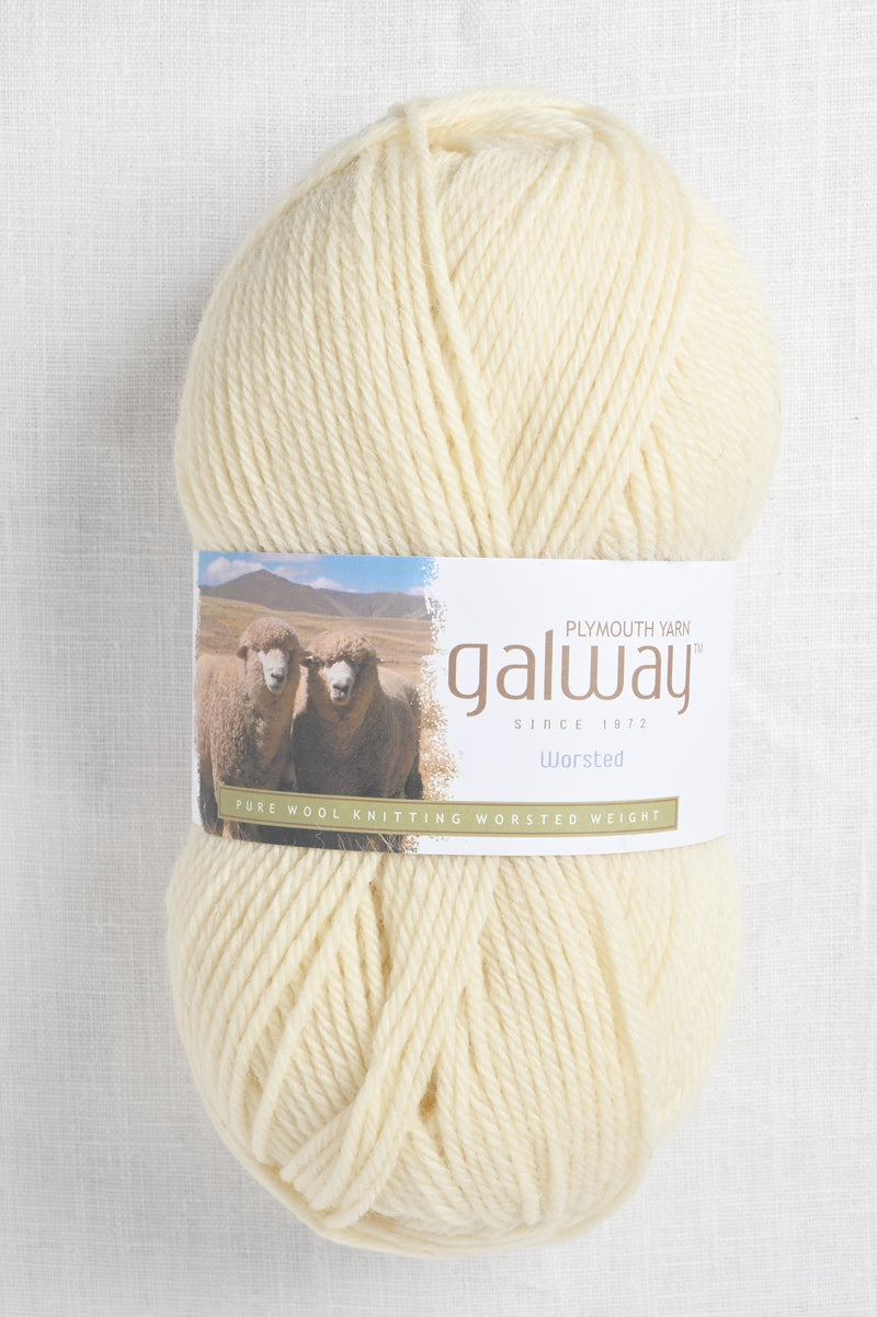 Plymouth Galway Worsted 1 Natural