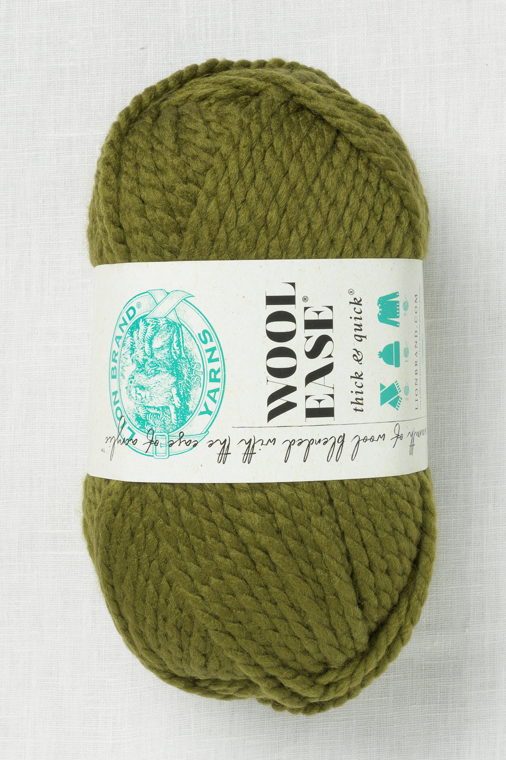 Lion Brand Wool Ease Thick & Quick 178F Cilantro (170g)