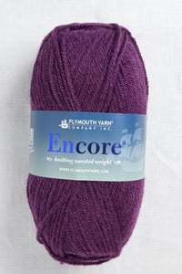 Plymouth Encore Worsted 9857 Boysenberry