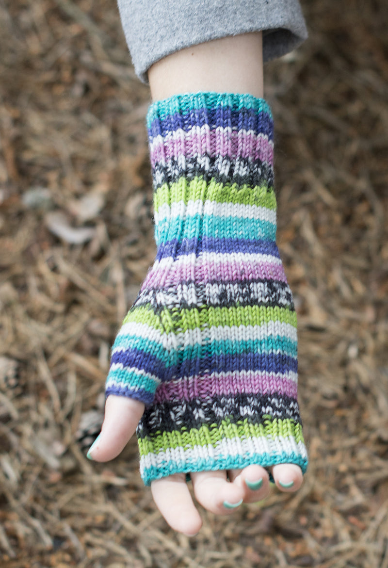 Bristlecone Fingerless Mitts