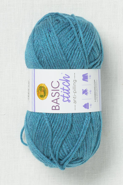 Lion Brand Basic Stitch Anti Pilling 405K Turquoise Heather