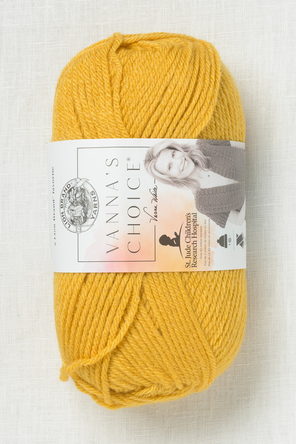 Lion Brand Vanna's Choice 158I Mustard