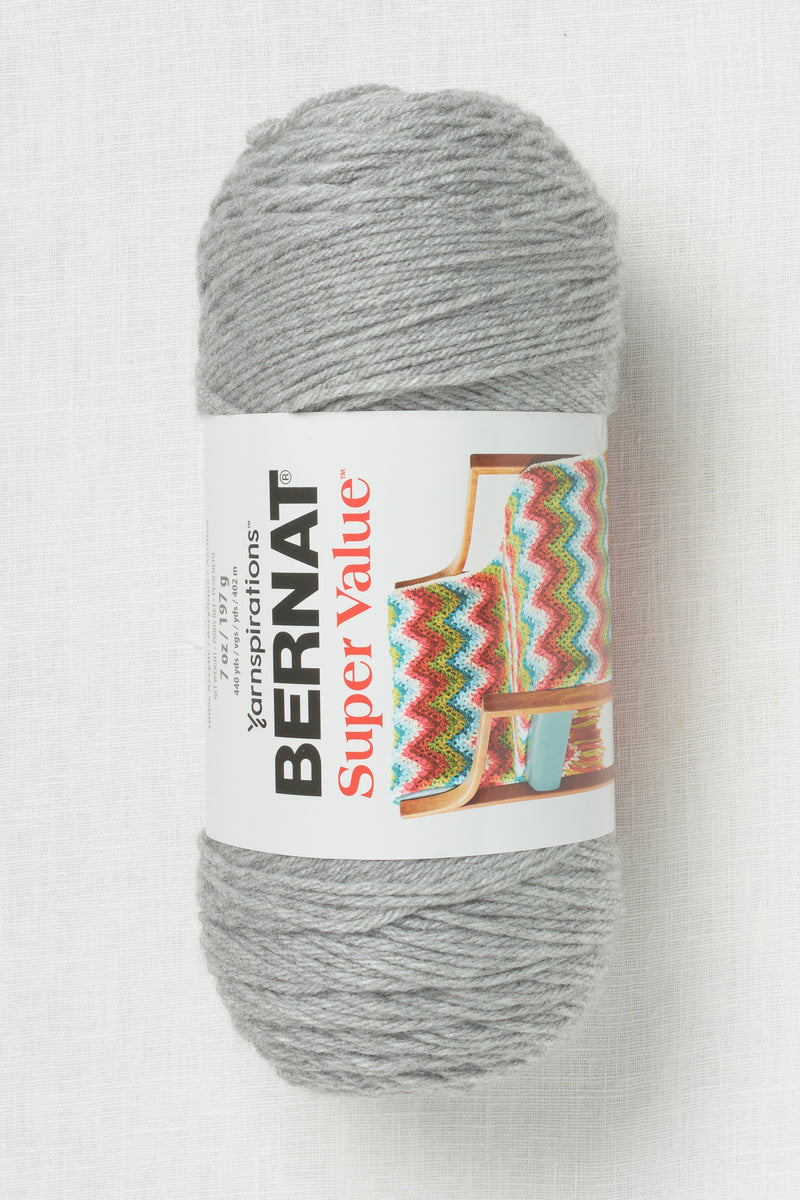 Bernat Super Value Soft Grey