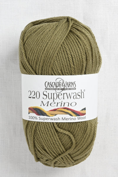 Cascade 220 Superwash Merino 92 Martini Olive