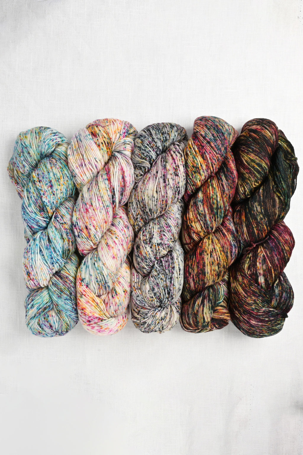 Malabrigo Sock 735 Comparsa Set of 5 Full Size Skeins