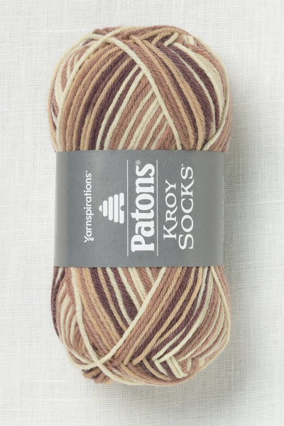 Patons Kroy Socks Brownies
